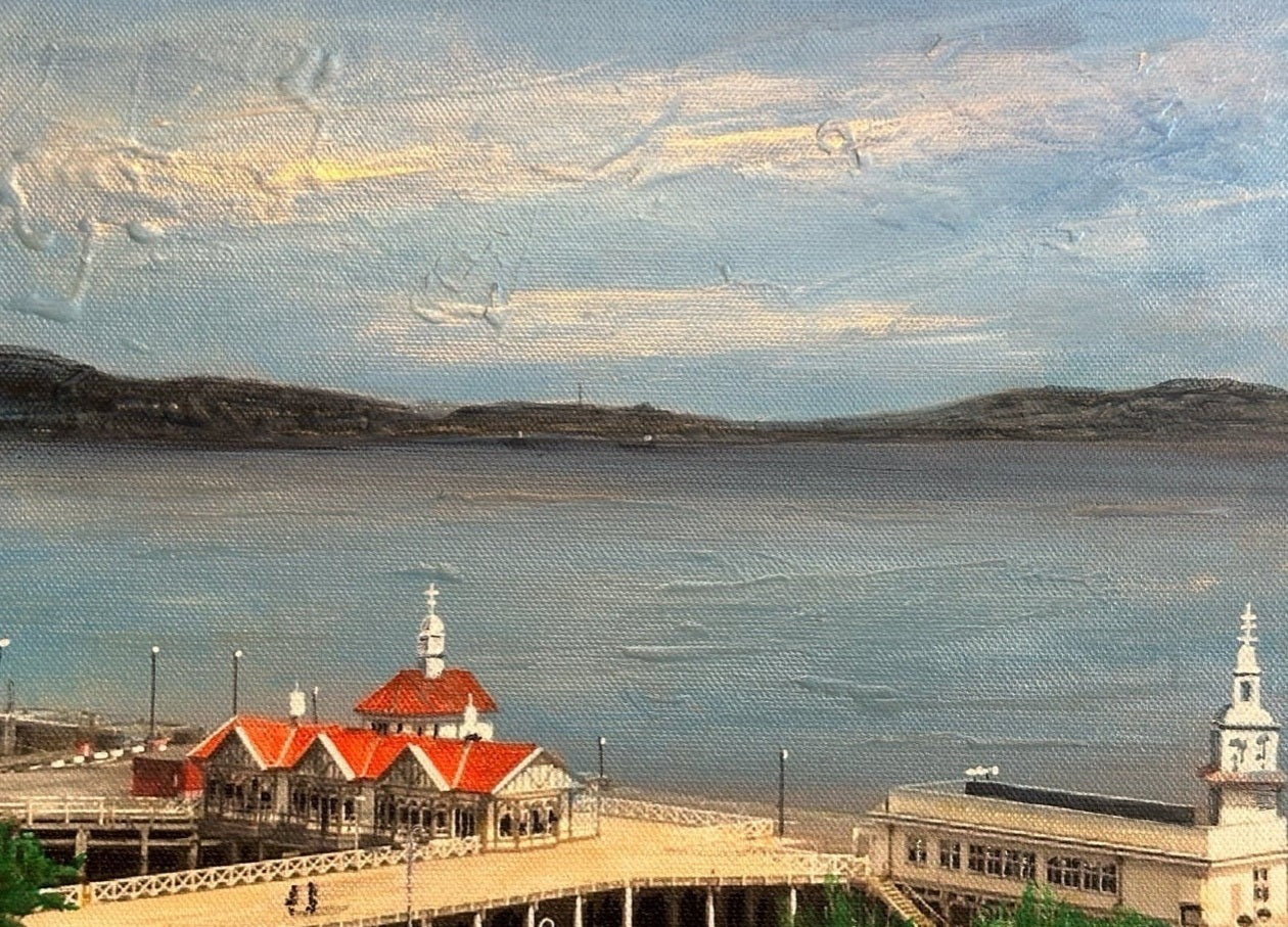 Looking From Dunoon Scottish Landscape Painting