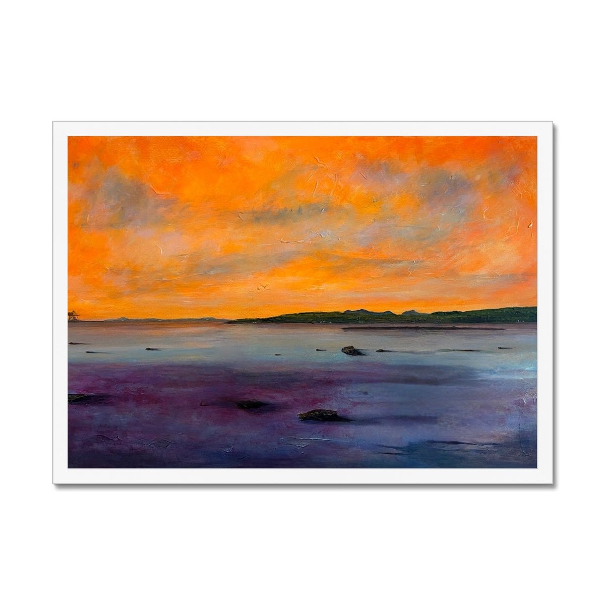 Looking From Largs Painting | Framed Prints From Scotland