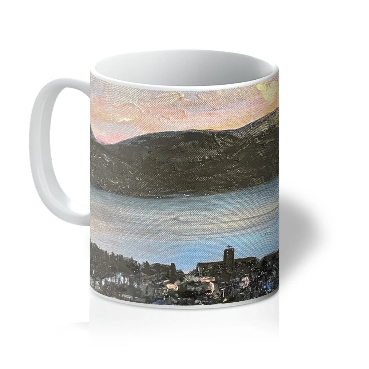 From Lyle Hill Mug - River Clyde Art Gallery Scotland Worldwide Shipping Scottish Prints