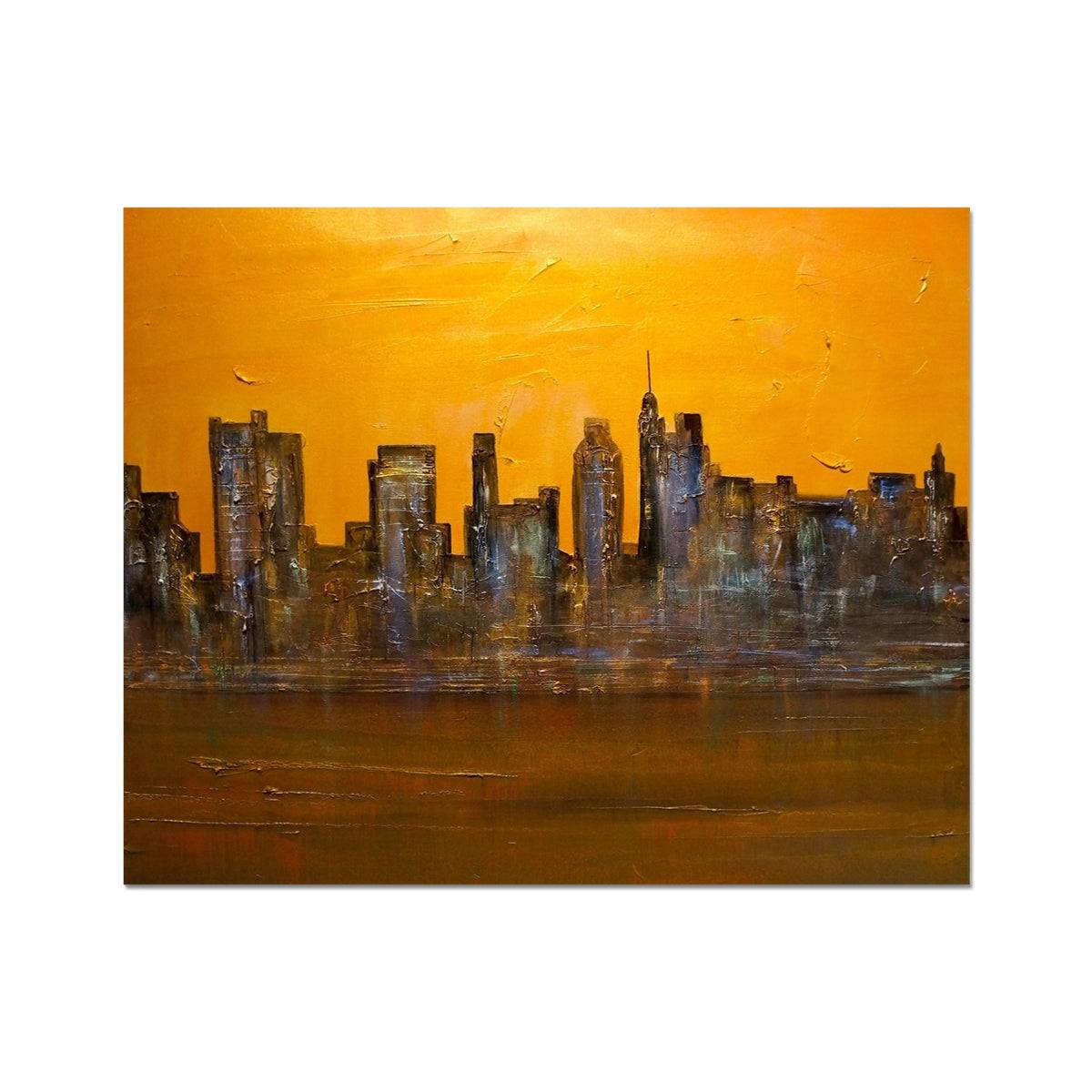 Manhattan Heat Painting | Artist Proof Collector Prints From Scotland