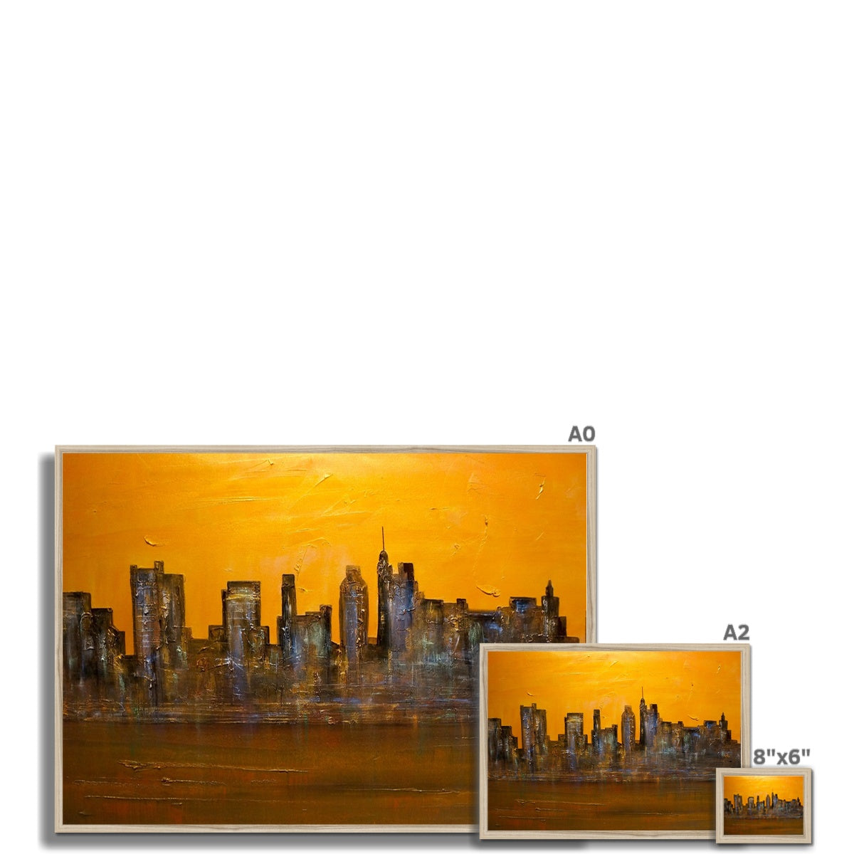 Manhattan Heat Painting | Framed Prints From Scotland