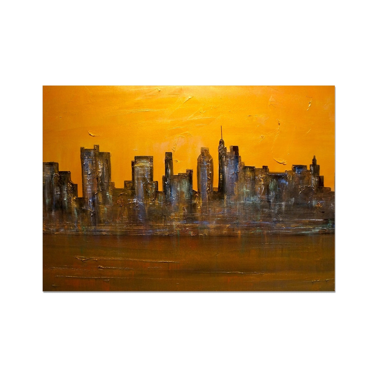 Manhattan Heat Painting Scotland | Signed Scottish Fine Art Prints