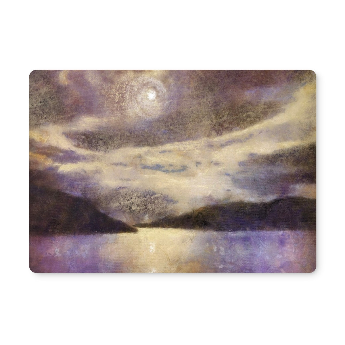 Moonlight Meets Lewis & Harris | Scottish Art Gifts | Placemat