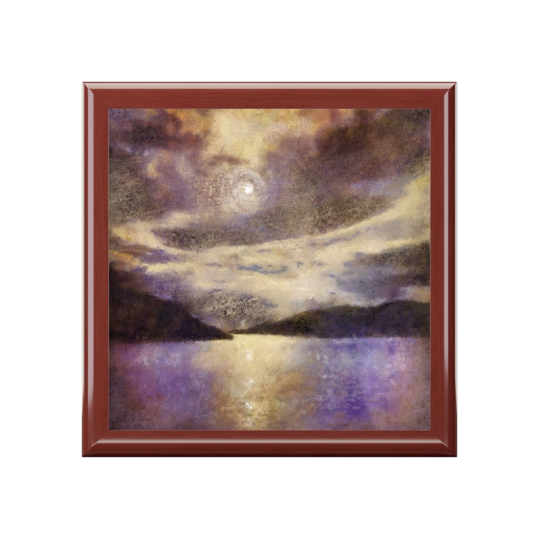 Moonlight Meets Lewis & Harris | Art Jewelry Box | Scotland