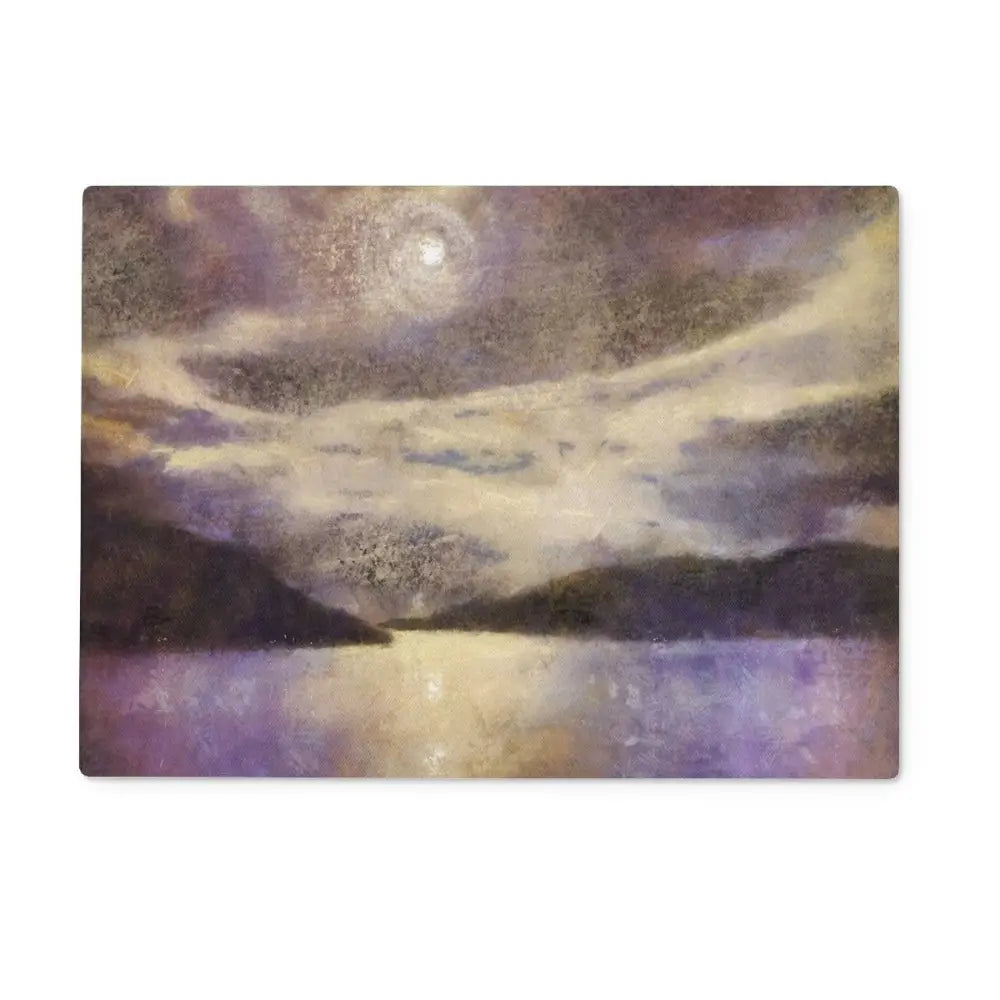 Moonlight Meets Lewis & Harris Glass Chopping Board