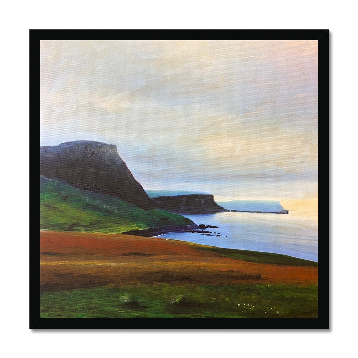 Neist Point Cliffs Framed Print