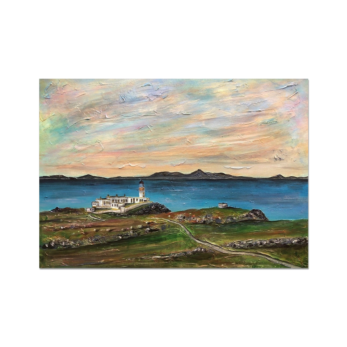Neist Point Lighthouse Skye Fine Art Print