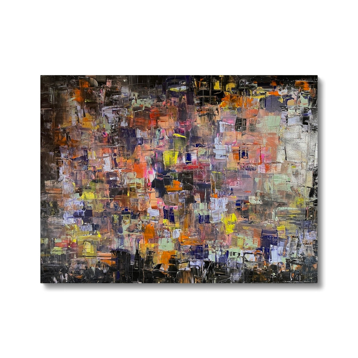 Never Enough Abstract Painting | Canvas Prints From Scotland