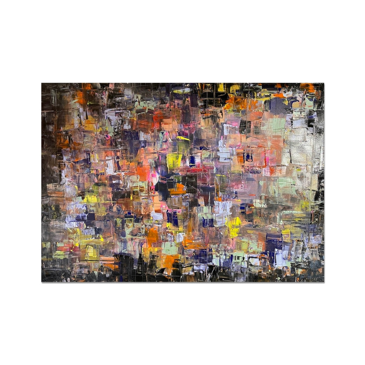 Never Enough Abstract Painting | Fine Art Prints From Scotland