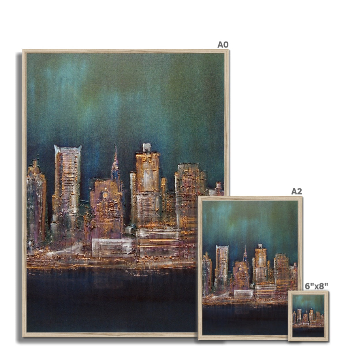 New York West Side Painting | Framed Prints From Scotland