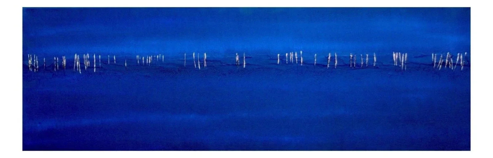 The Night Lament Original Panoramic Painting - Scottish Artist Abstract & Impressionistic Art Gallery Scotland