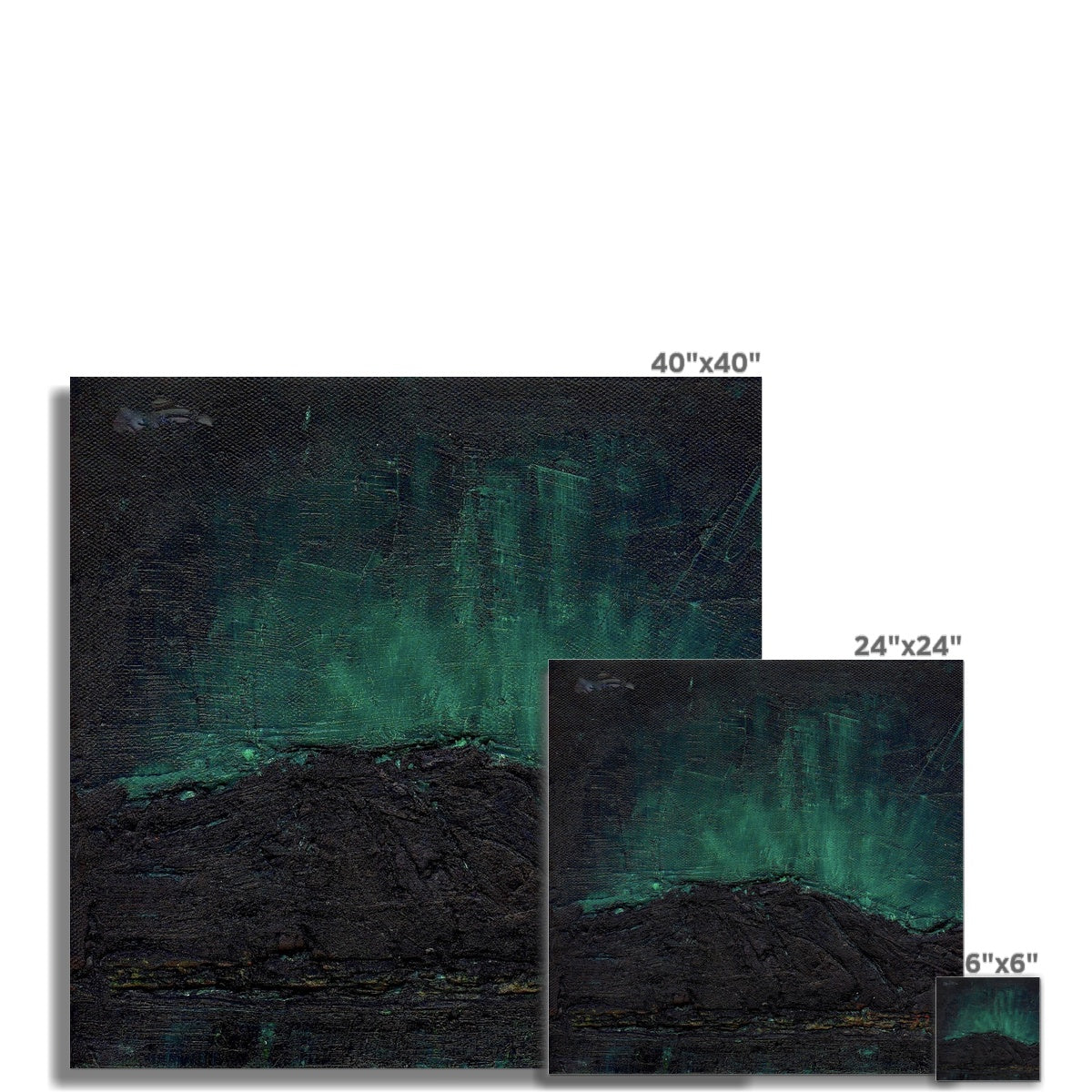 Northern Skye Lights Fine Art Print
