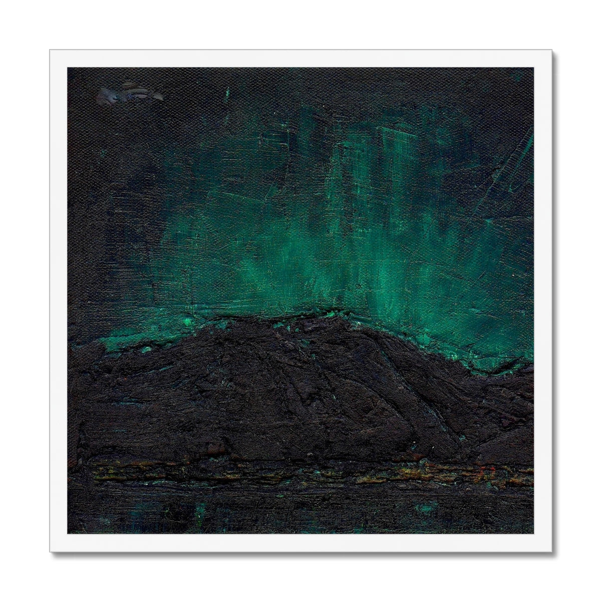 Northern Skye Lights Framed Print