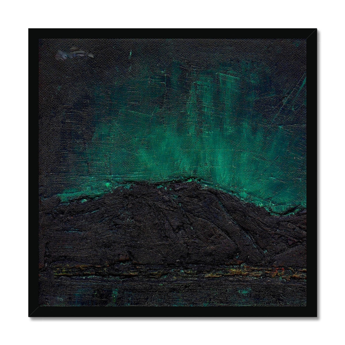 Northern Skye Lights Framed Print
