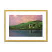 Old Castle Lachlan Painting | Antique Framed & Mounted Prints From Scotland