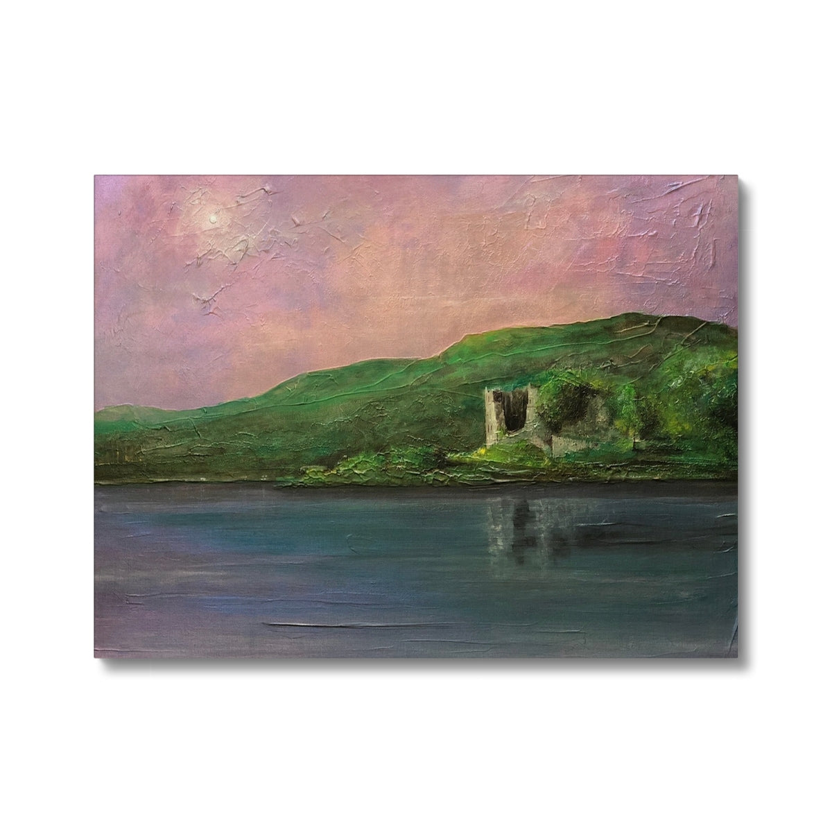 Old Castle Lachlan Painting | Canvas From Scotland