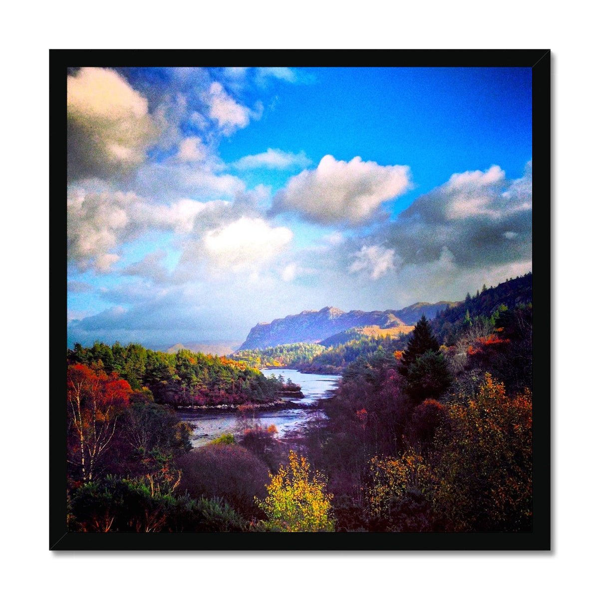 Plockton Scottish Highlands Painting | Framed Prints From Scotland