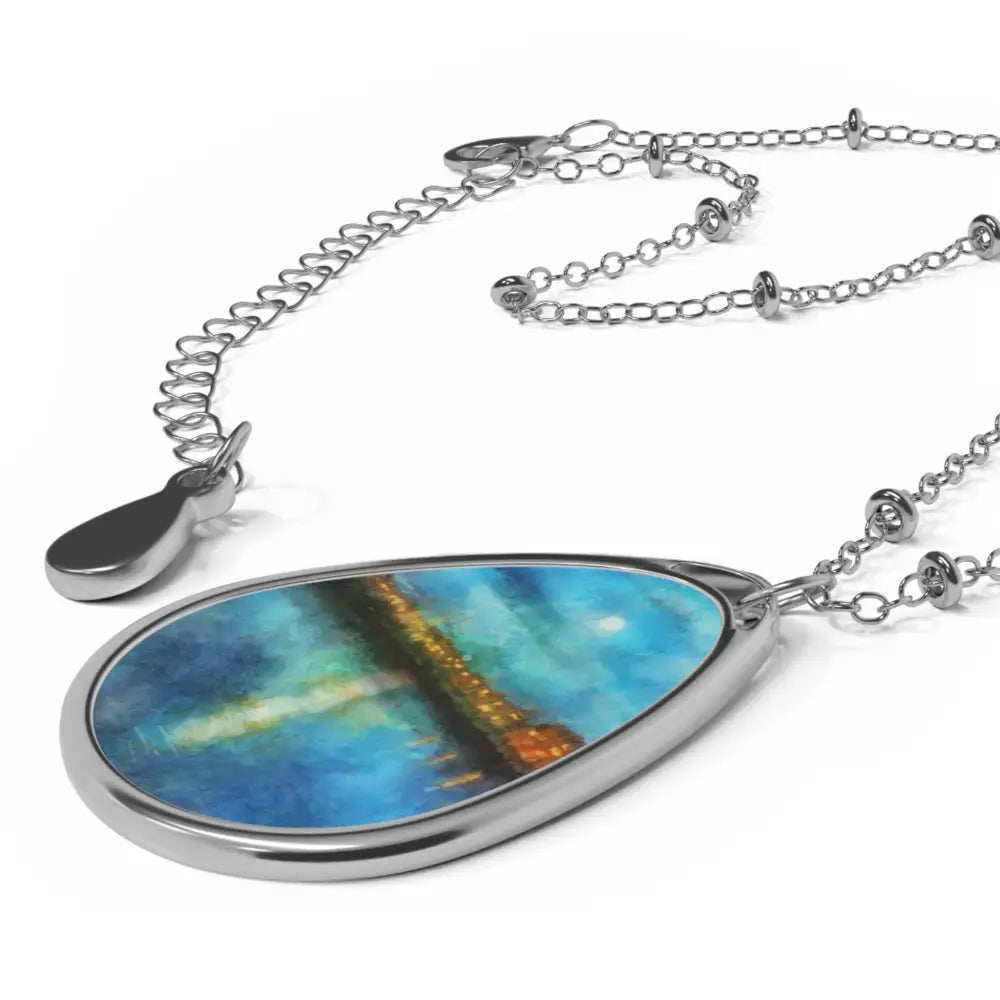 Portobello Moonlight Art Necklace