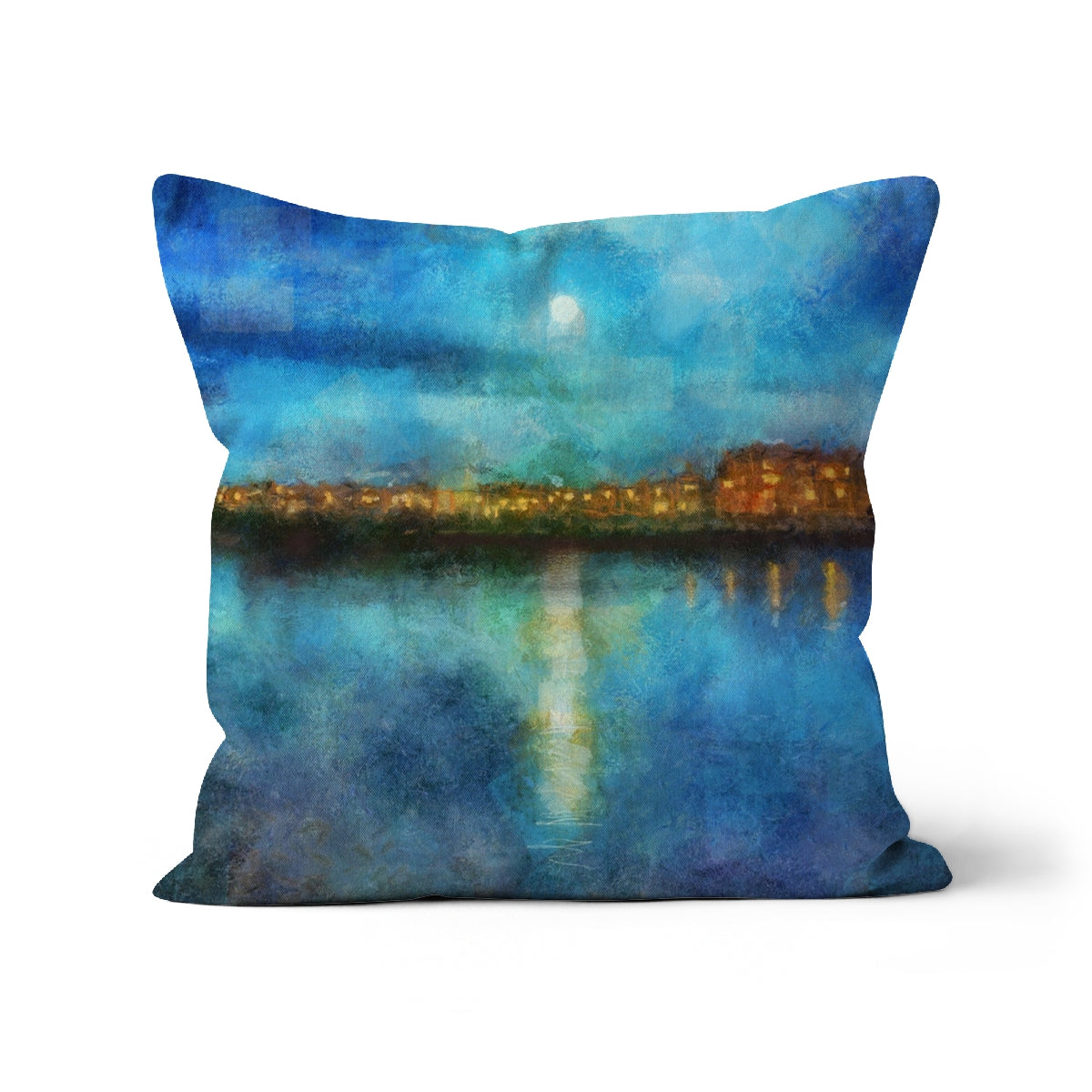 Portobello Moonlight Edinburgh Art Gifts Cushion