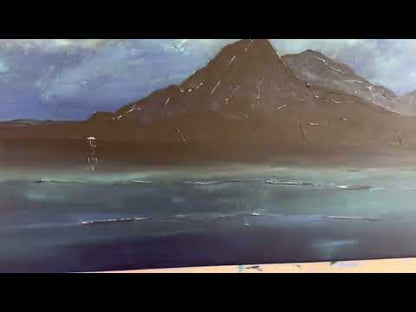 Neist Point Cliffs Skye Pintura de paisaje original