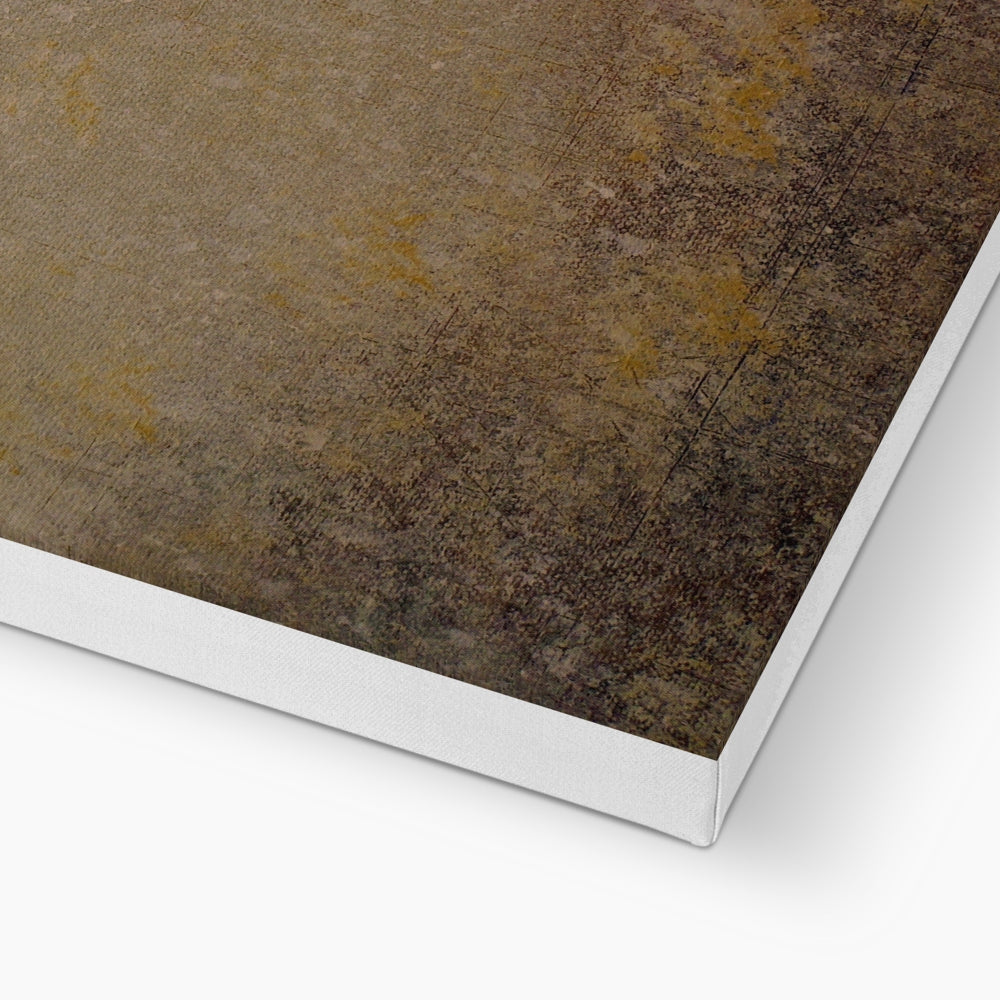 Scottish Paintings - ' Into The Munro Mist ' Canvas