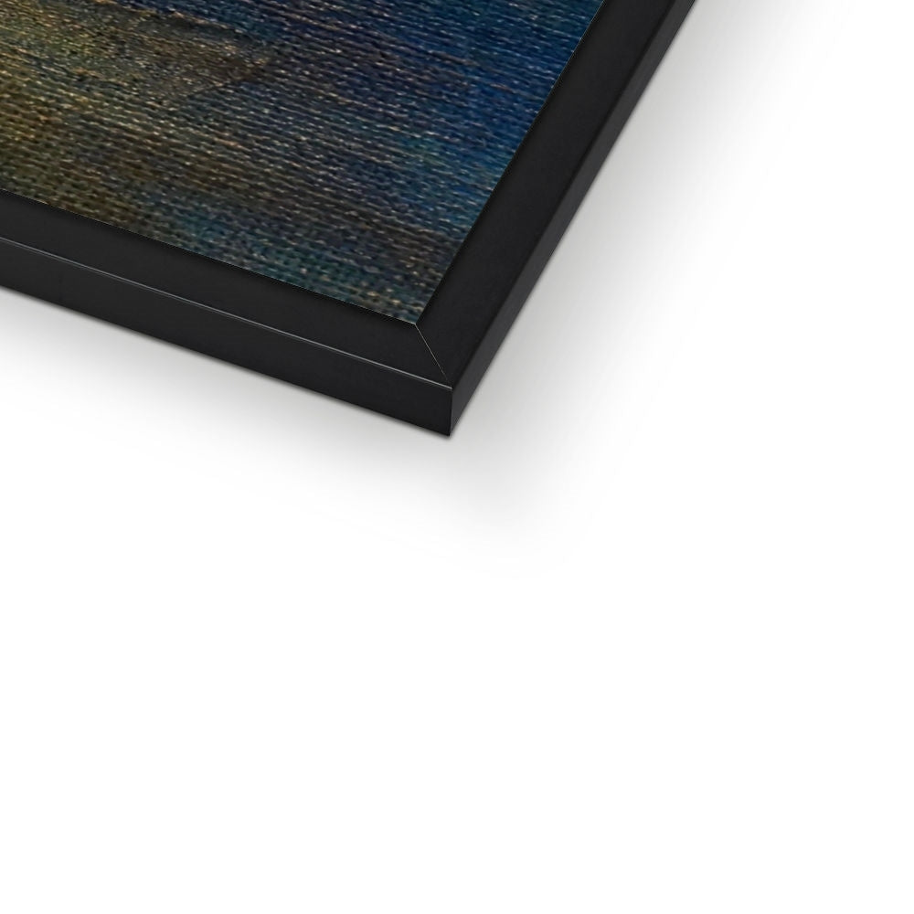 Scottish Paintings - ' Loch Lomond Moonlight ' Framed Print