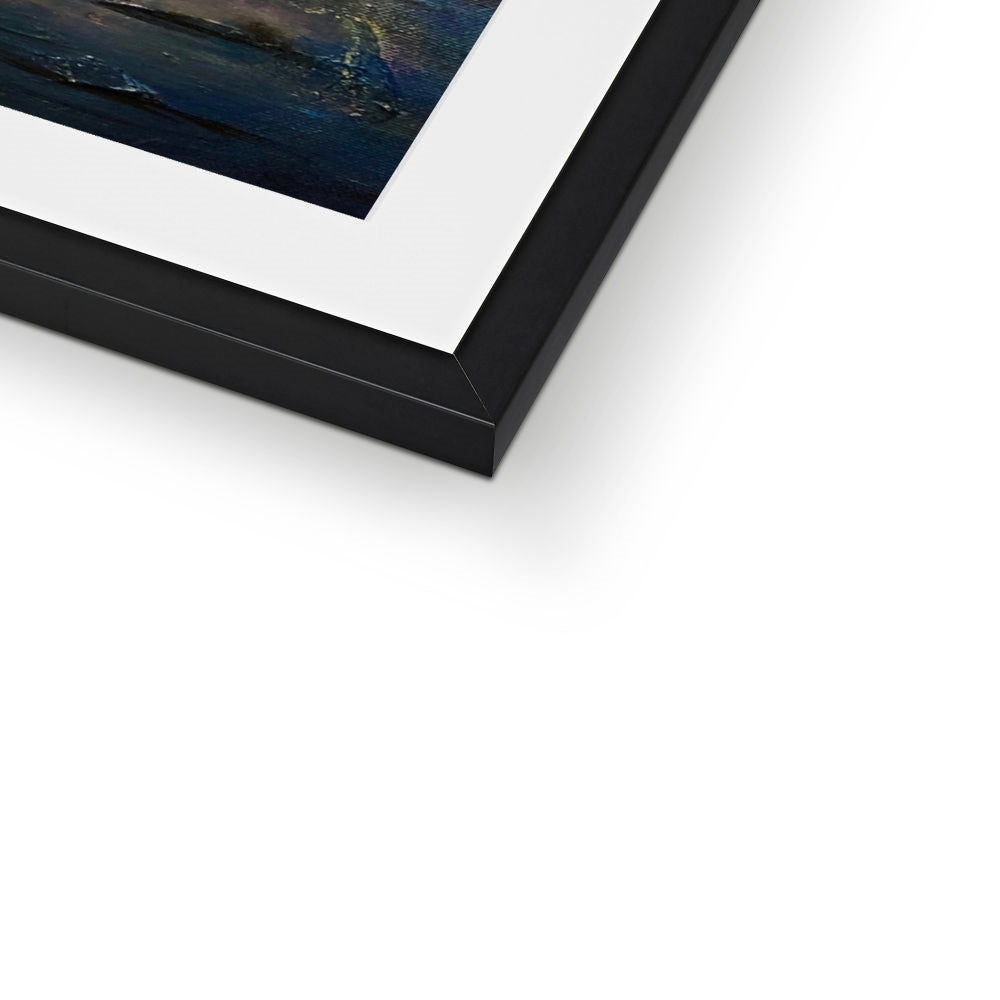 Scottish Paintings - ' Loch Ness Dawn ' Framed & Mounted Print