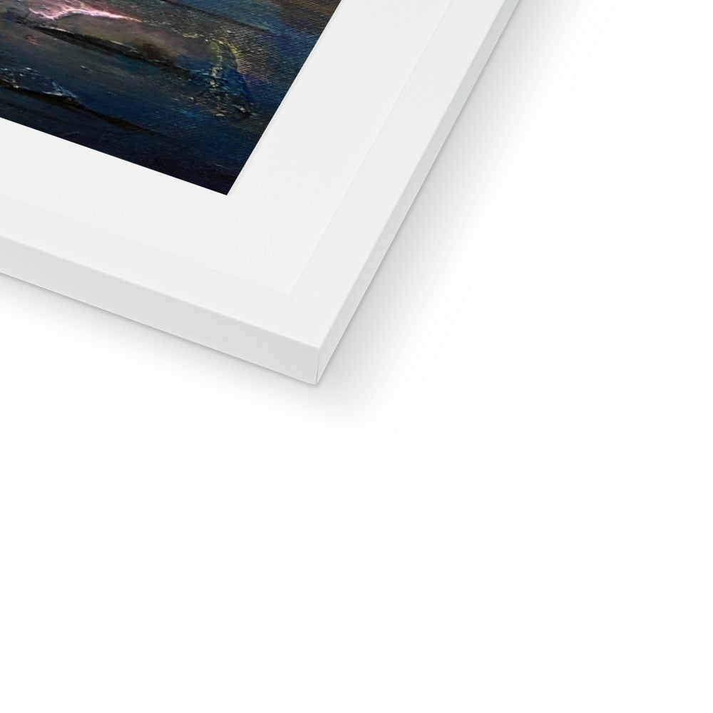 Scottish Paintings - ' Loch Ness Dawn ' Framed & Mounted Print