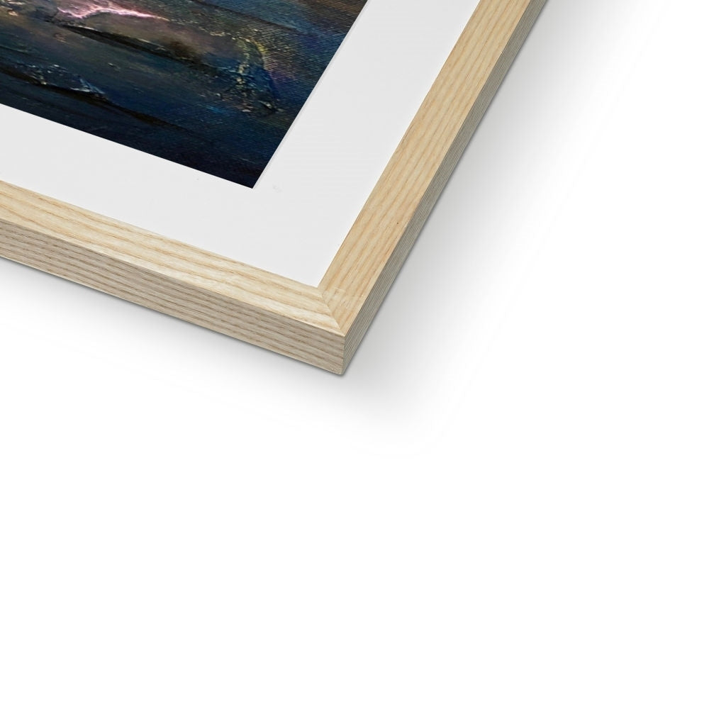 Scottish Paintings - ' Loch Ness Dawn ' Framed & Mounted Print