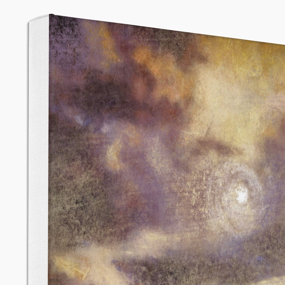 Scottish Paintings - ' Moonlight Meets Lewis & Harris ' Canvas