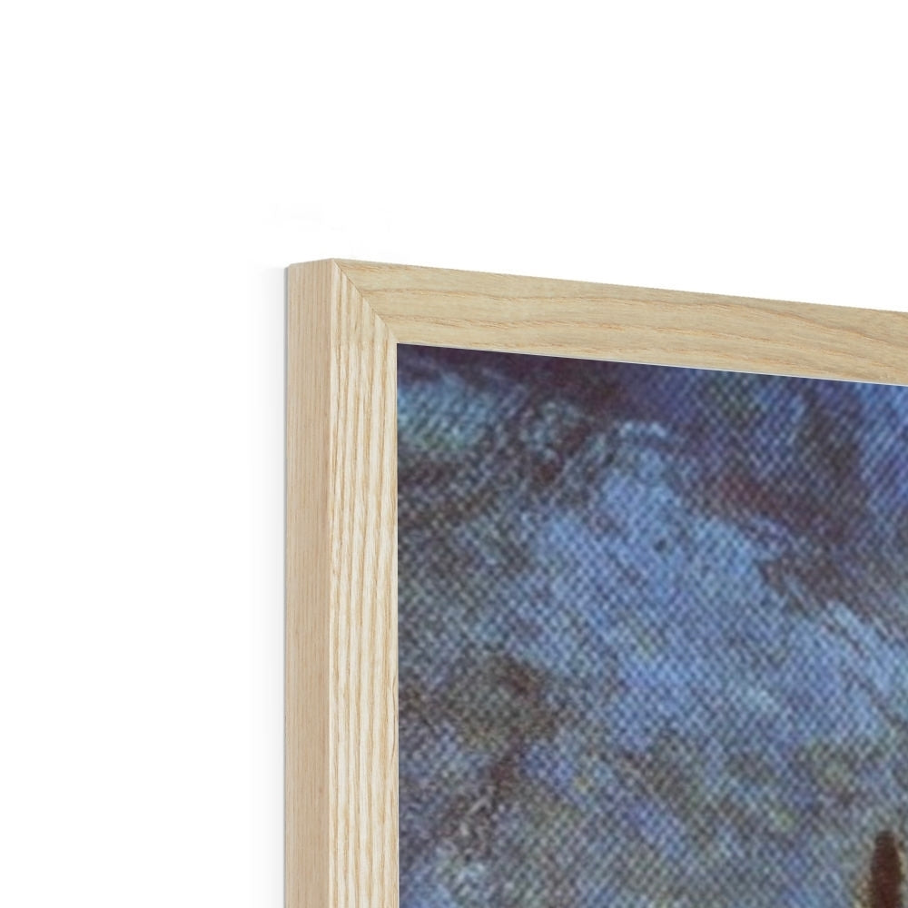 Scottish Paintings - ' The Moonlit Stag ' Framed Print