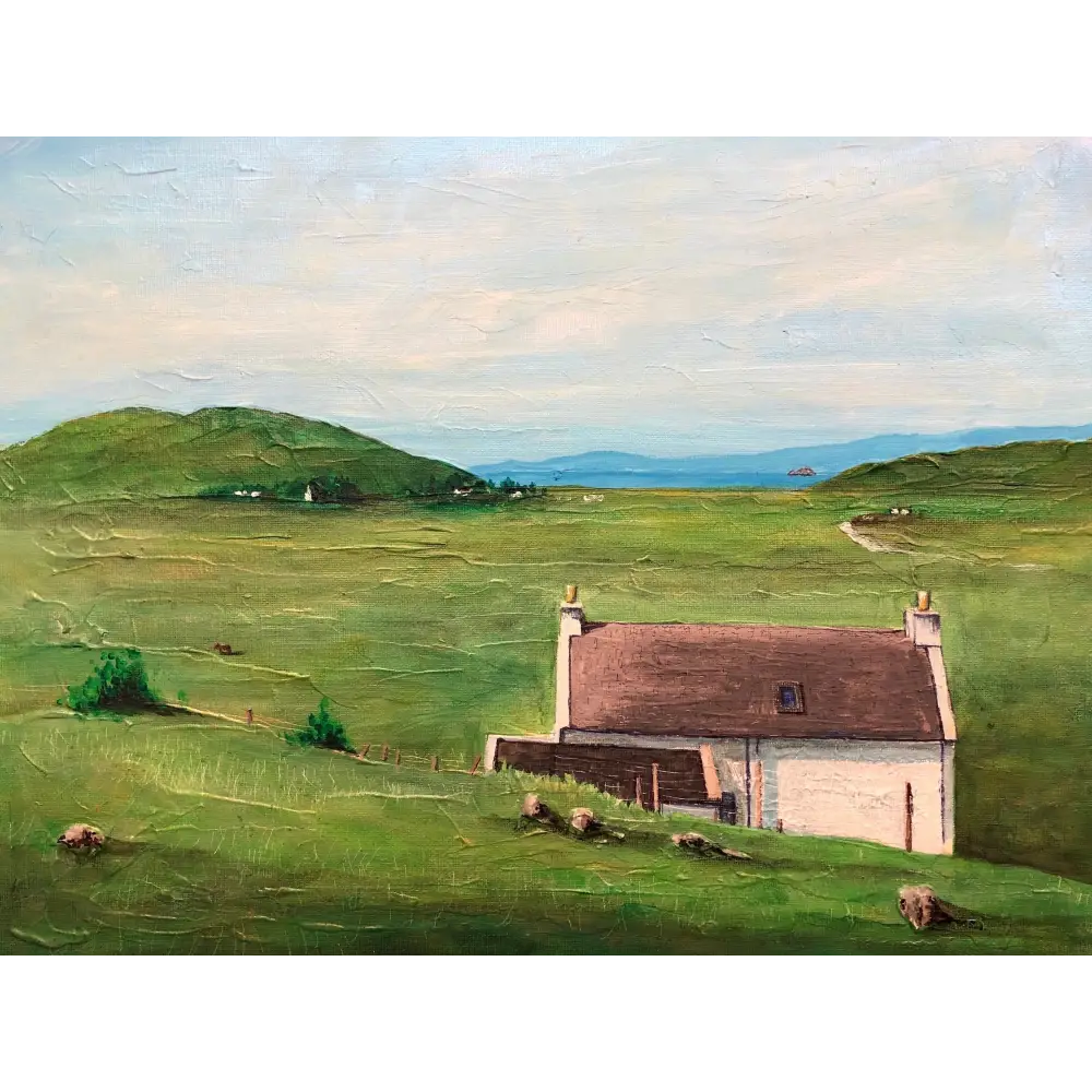 A Skye Cottage - Scottish Art Prints - Gallery Scotland