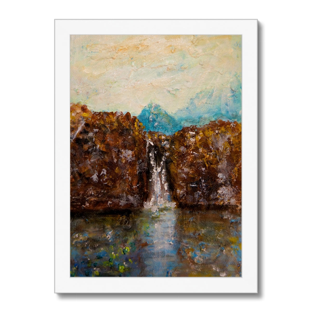 Skye Fairy Pools Framed Print