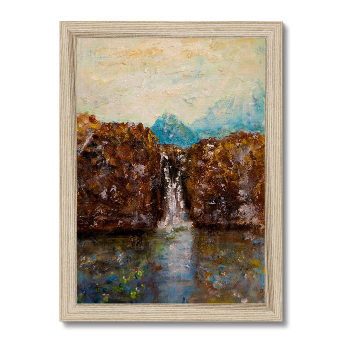 Skye Fairy Pools Framed Print