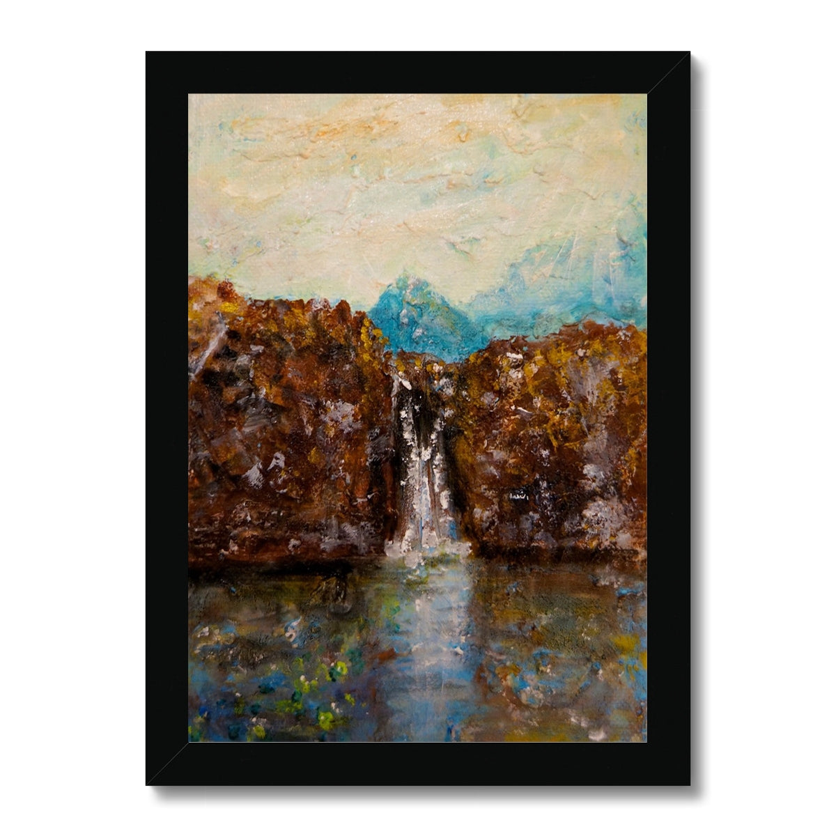 Skye Fairy Pools Framed Print