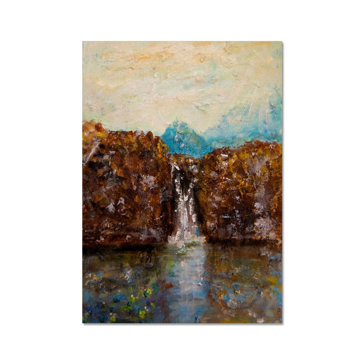 Skye Fairy Pools Painting | Fine Art Prints From Scotland