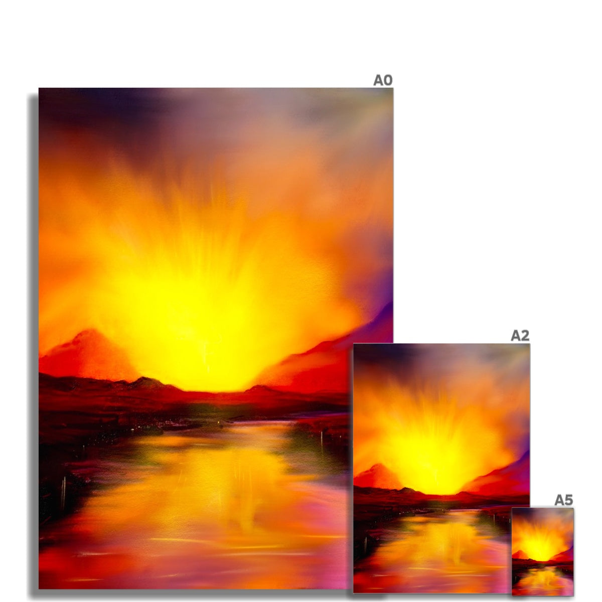 Skye Sunset Fine Art Print