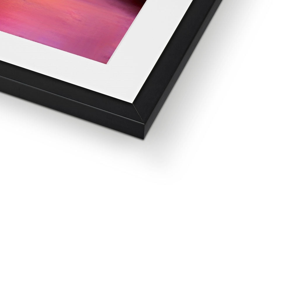 Skye Sunset Framed & Mounted Print