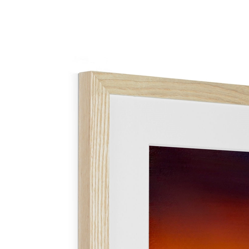 Skye Sunset Framed & Mounted Print