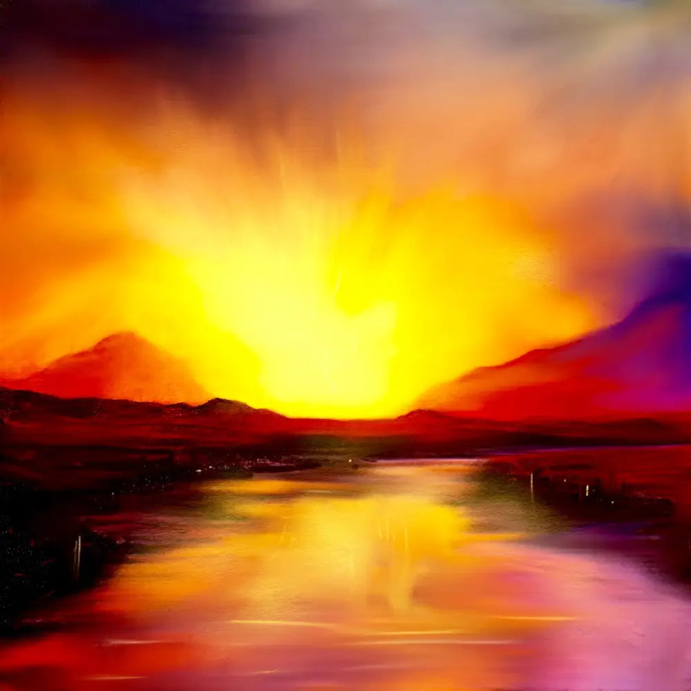 Skye Sunset | Scotland In Your Pocket - Scottish - Art Gallery