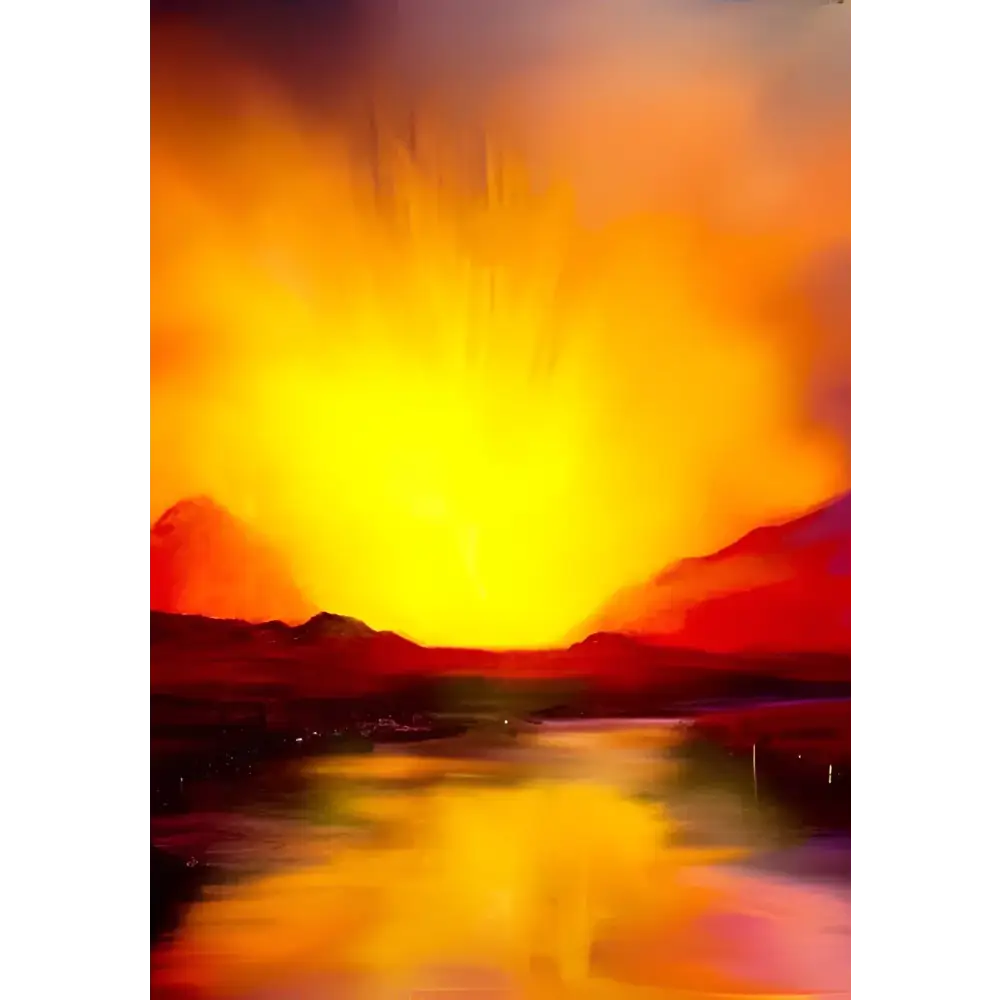 Skye Sunset - Scottish Art Prints - Gallery Scotland