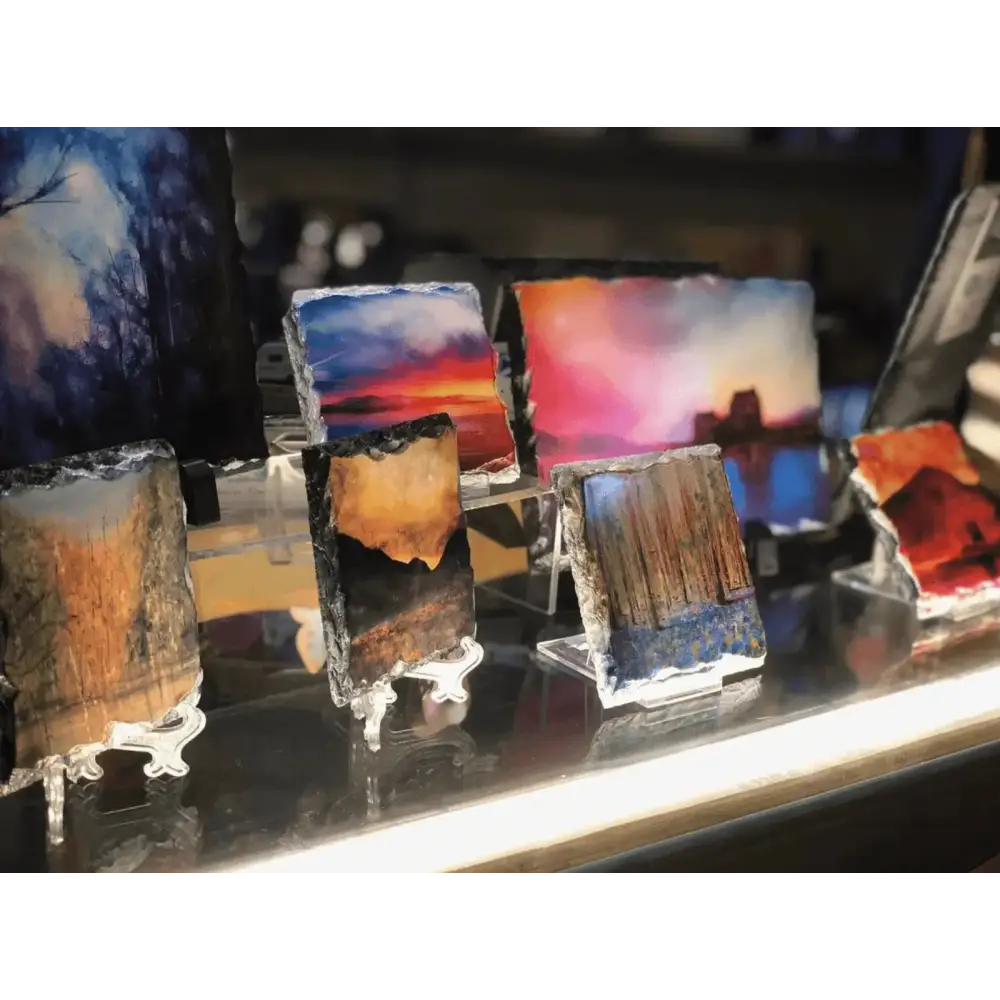 Kevin Hunter Scottish Artist Slate Art Coasters
