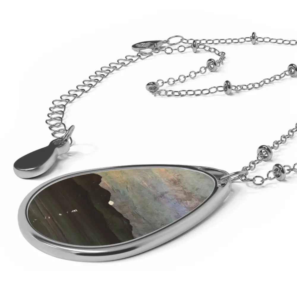 Arran Art Sleeping Warrior Moonlight Necklace
