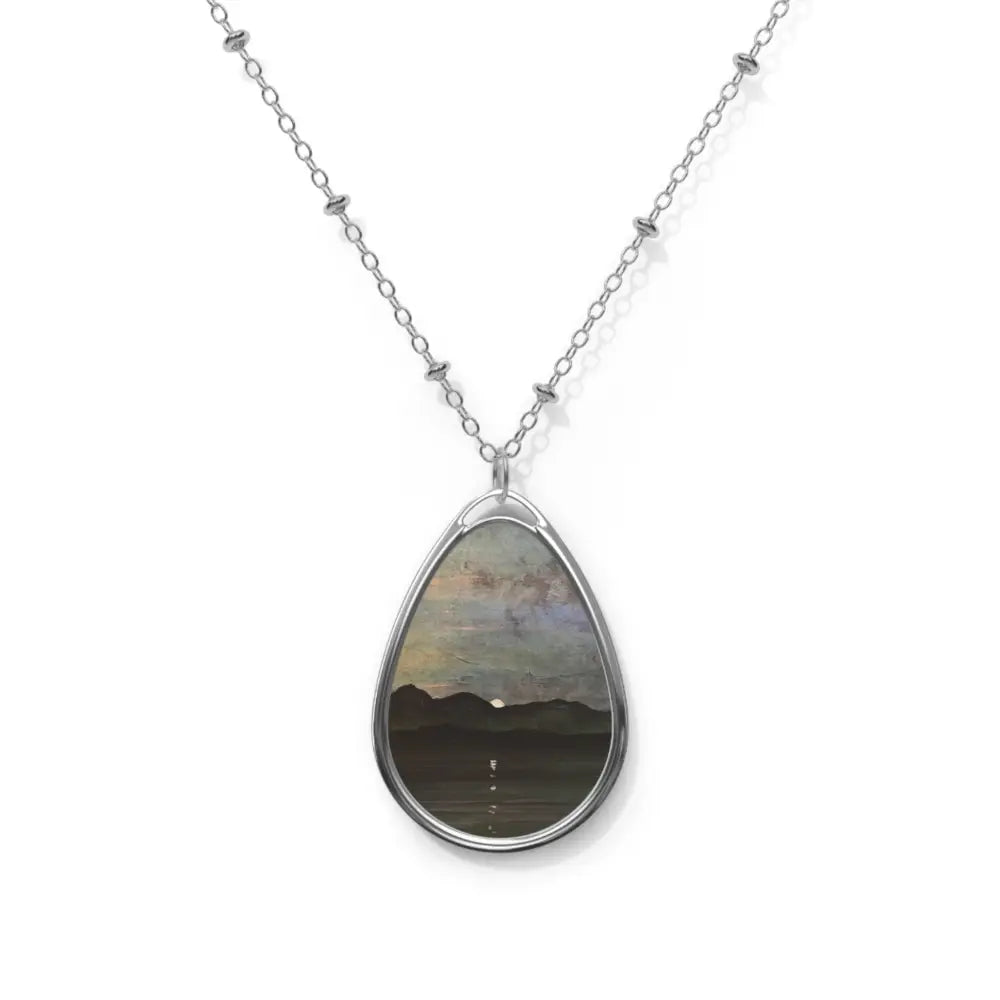 Arran Art Sleeping Warrior Moonlight Necklace
