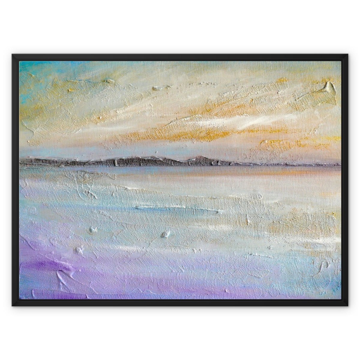 Sollas Beach North Uist Painting | Framed Canvas Prints From Scotland