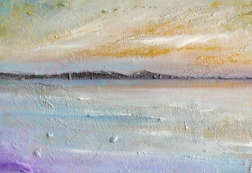 Sollas Beach North Uist Scottish Landscape Painting
