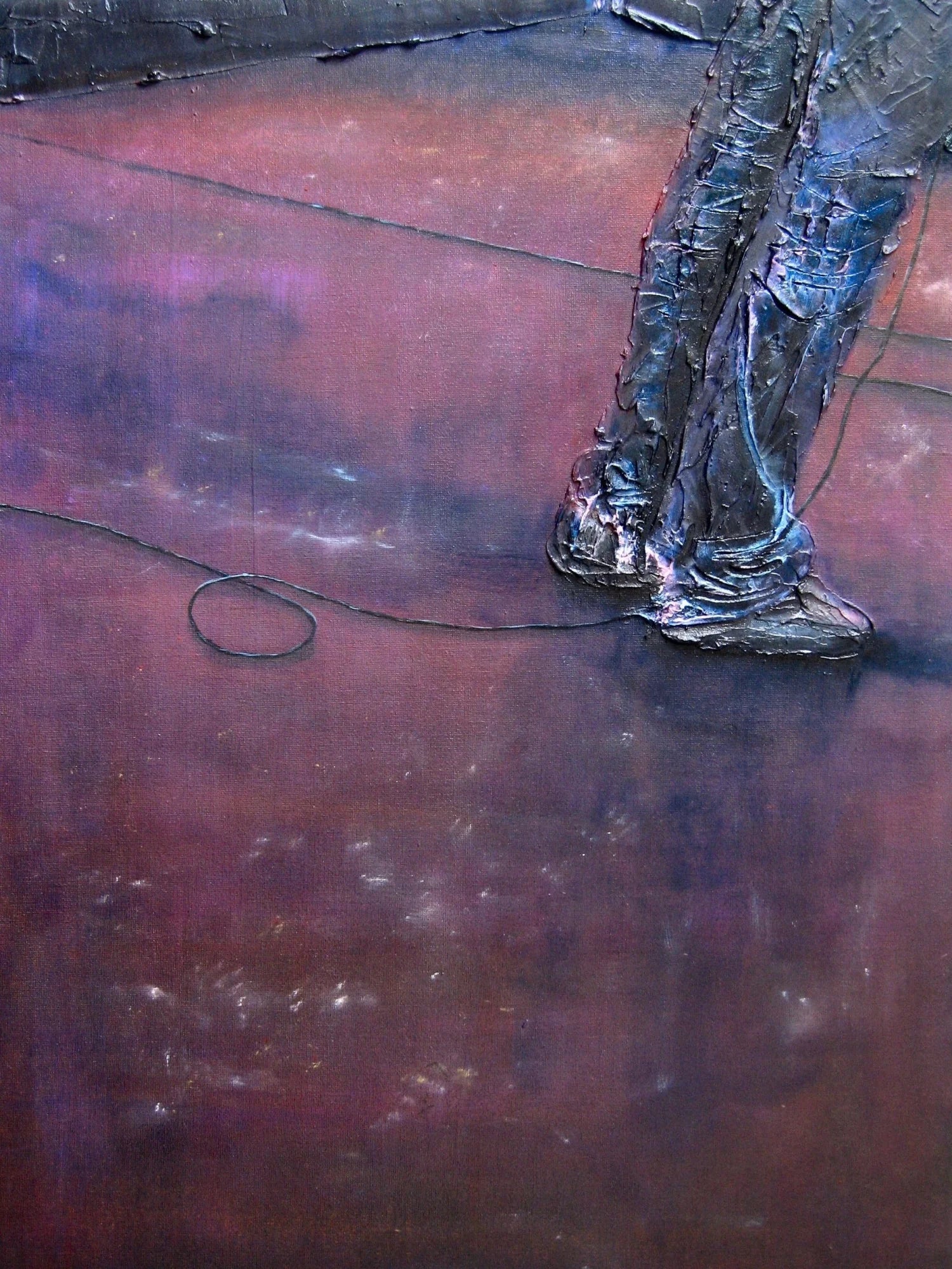Soundcheck Glasgow Barrowlands Original Painting - Scottish Artist Edinburgh & Art Gallery Scotland