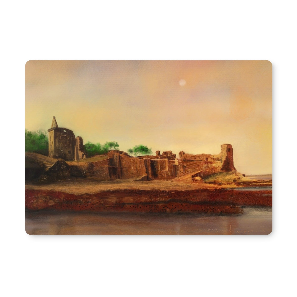 St Andrews Castle | Scottish Art Gifts | Placemat