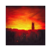 St Stephen's Church Sunset Painting | Fine Art Prints From Scotland