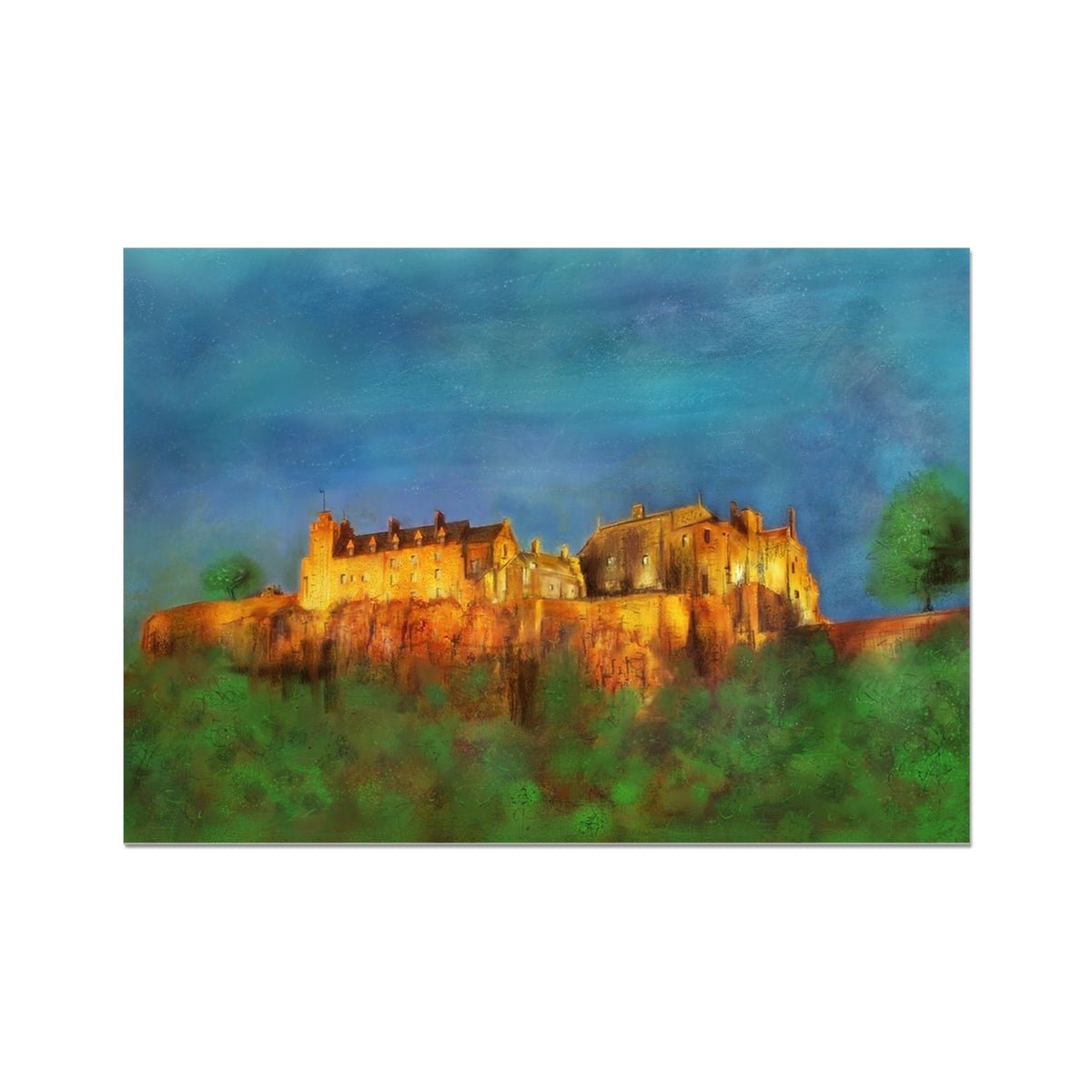 Stirling Castle Painting | Fine Art Prints From Scotland